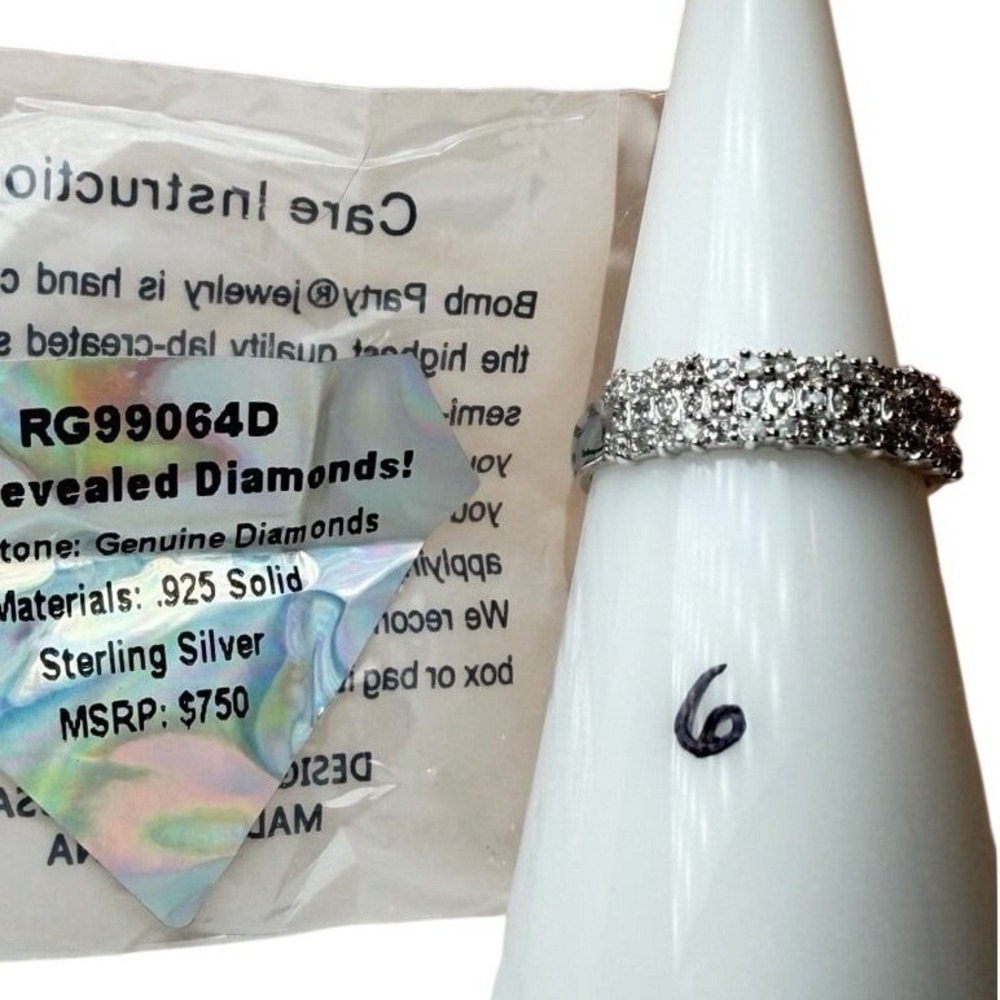 Size 6 Bomb Party April '26 ring - *You Revealed Diamonds*